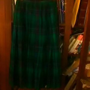 Pendleton skirt